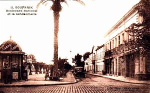 Boufarik - Boulevard National et Gendarmerie